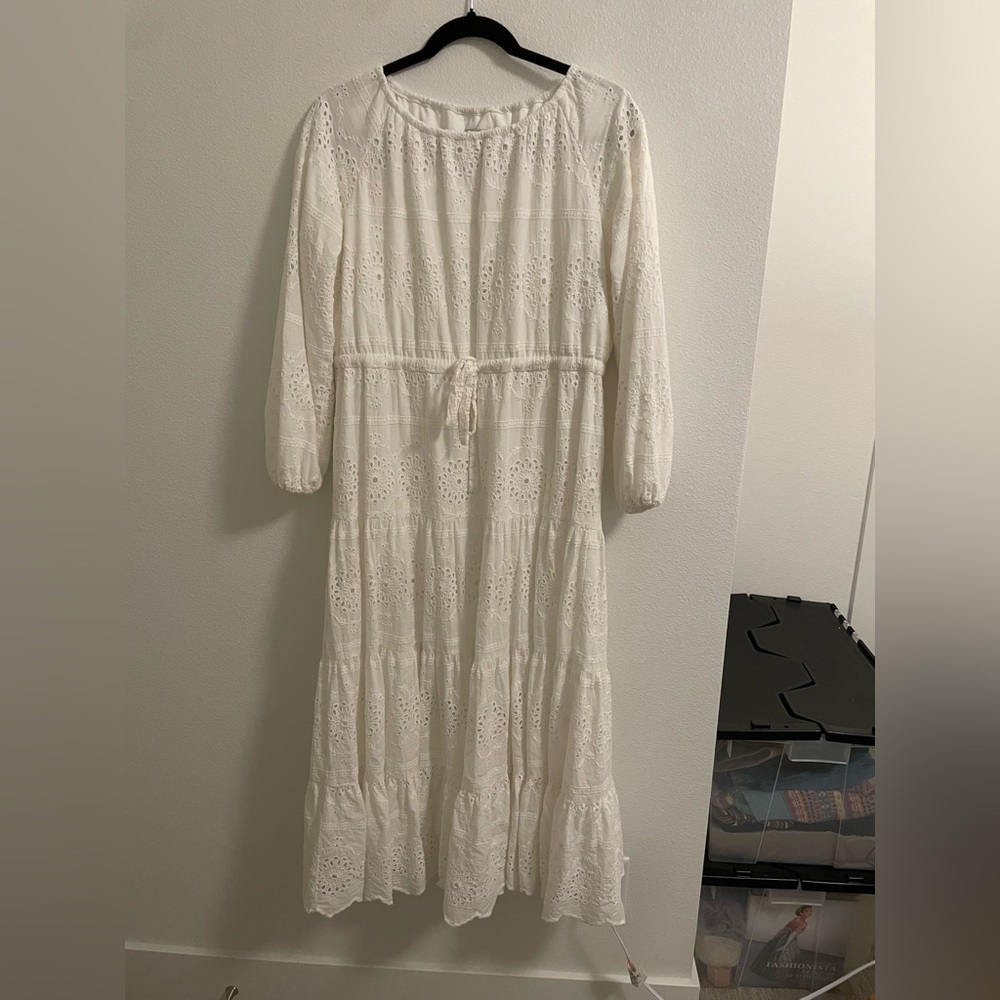 EUC Dainty Jewells Wind in the Willows Cotton Maxi Dress Size XS
